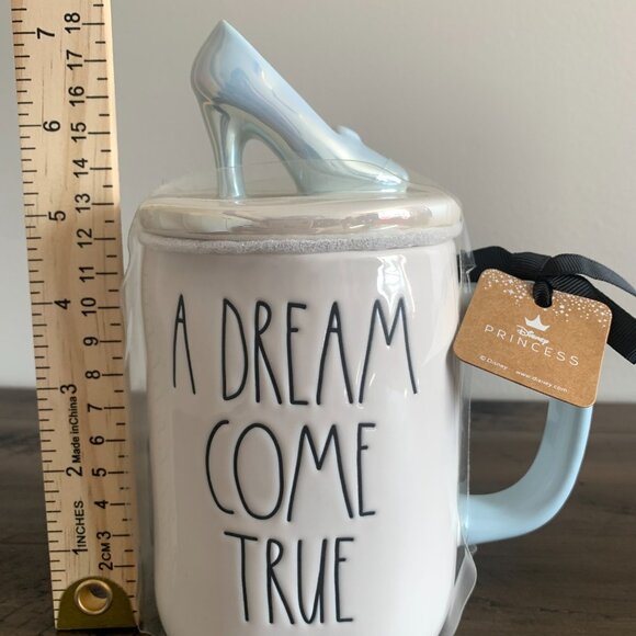 Rae Dunn Disney Princess Cinderella "A DREAM COME TRUE" Castle Mug - Picture 5 of 5